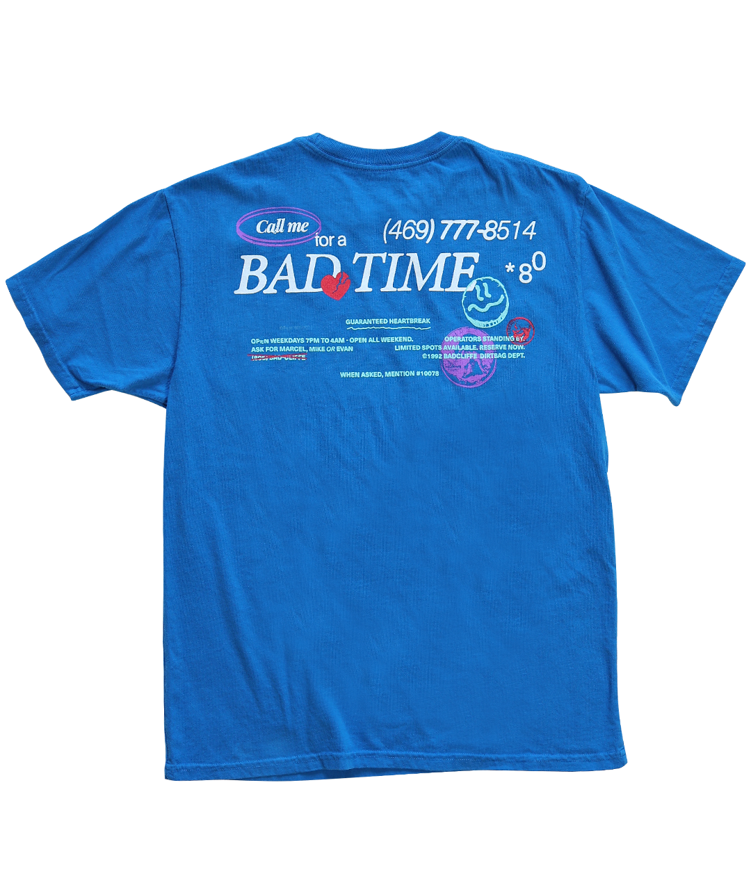 Bad Time L.A. Blue Tee