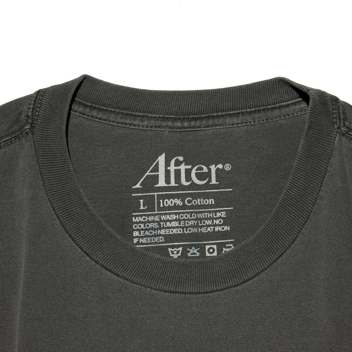 After Washed Tee Black