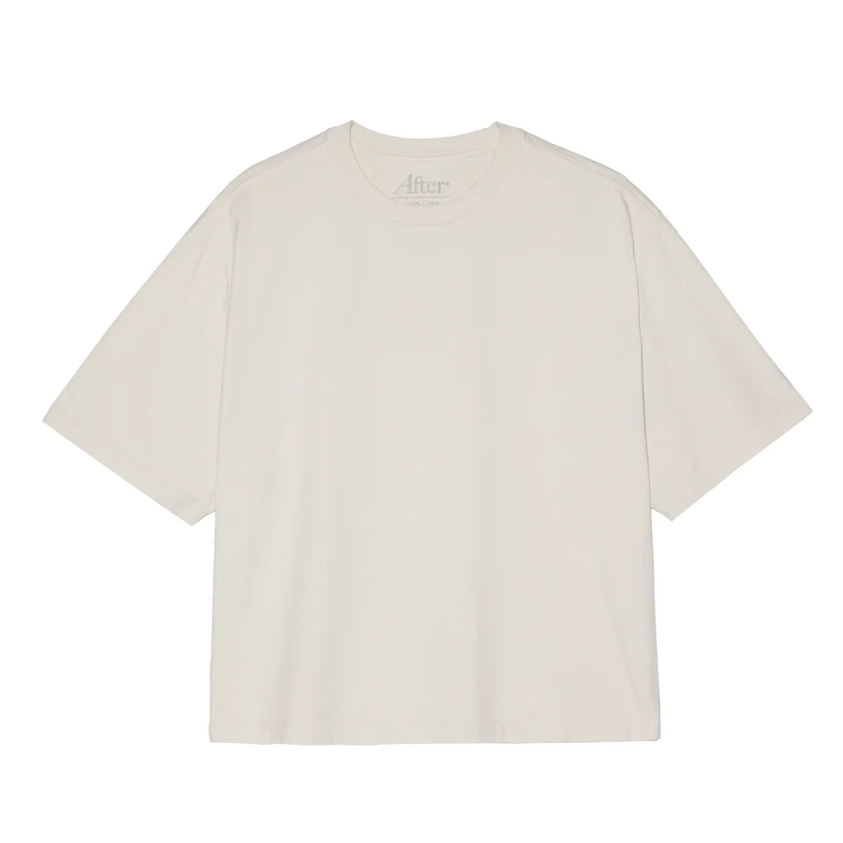 After Washed Tee Ivory