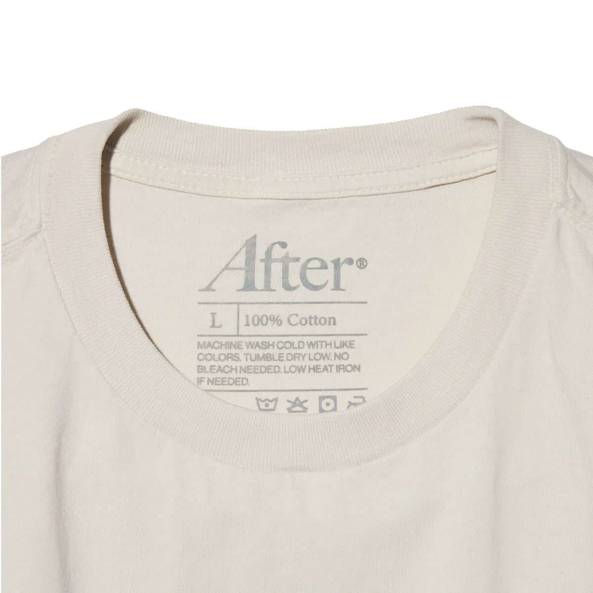 After Washed Tee Ivory